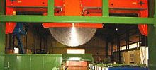 Circular sawing machine diamond bandfor graphiteautomatic