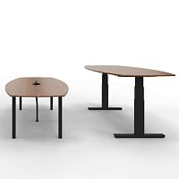 Contemporary boardroom table WINEA PROwood veneerMDFmelamine