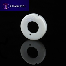 Round plug non-threadedaluminaceramic
