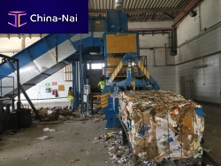 Horizontal baling press H-120/2000top-loadingfor bulk materialshigh-power