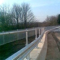 Safety barrier Armcopedestrianfor airport