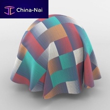 Coated fabric ARISE upholsterygeometric patternvinyl