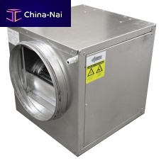 Low-pressure ventilation box FUTURFAN®soundproofwith integrated filtration