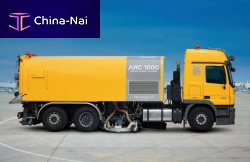 Airport runway cleaning machine ARC 1000®truck-mountedfor surface cleaningfor rubber removal