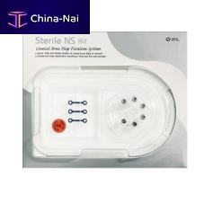Non-absorbable cranial fixation system