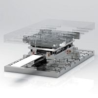 Planar beam force sensor piezoelectricdigitalanalog