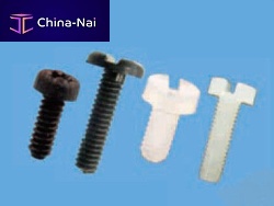 Fastening screw MOS seriescylindrical headslottedplastic