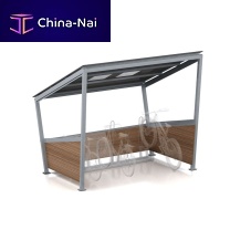 Steel cycle shelter TYPE 3modular