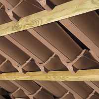 Barrel roof tile COPPO CON DENTELLO MONTAGNAcurvedclay