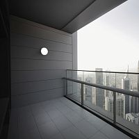 Contemporary wall light BENoutdooraluminumacrylic