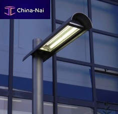 Urban lamp post TAB TOP TYPE 2gardencontemporarystainless steel
