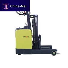 Electric reach truck CRX seriesstand-onhandlingfor warehouse