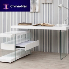 Free-standing desk 3002contemporarylacquered woodcorner