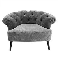 Chesterfield armchair BUTTONvelvetupholstered