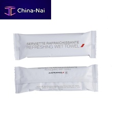 Airliner moist towelette