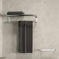 1-bar towel rack Wynkwall-mountedchrome steelfor hotel