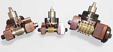 Cutting angle head motorized