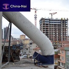 Rubble chute
