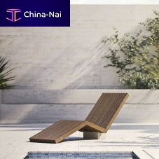 Minimalist design sun lounger PROJECT 08ashcolorless