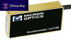Triaxial accelerometer os7100fiber opticlow-frequencyrugged