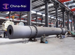Rotary kiln calcinationhot airhorizontal