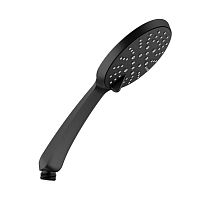Round hand shower BLACK 3 ABScontemporaryblack