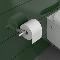 Wall-mounted toilet roll holder STEELGLAM RHstainless steel 316Lpolishedfor hotel