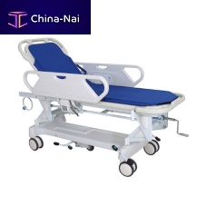 Patient transfer stretcher trolley YXZ-E-1manualheight-adjustable