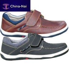Deck shoes TEAM Velcroleather