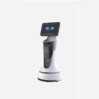 Autonomous reception robot GreetingBot Minimobilewith autonomous navigation