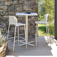 Contemporary bar chair Darwinoutdoorindoormesh