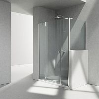 Tempered glass shower cubicle SUPERSINTESI : XP + XMaluminumanodized aluminumpolished aluminum