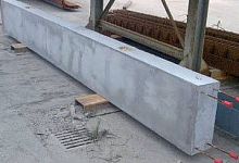 Reinforced concrete continuous footing