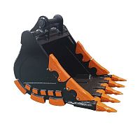 Standard tooth bucket Rockfor excavators5 teeth