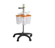 Pneumatic surgical suction pump
