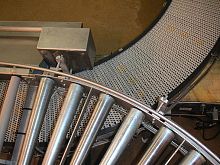Belt conveyor rollervegetablefor the food industry
