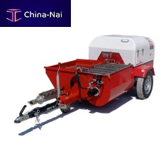 Spraying machine with hydraulic lift B2000M RELEVAGEfor mortartracked