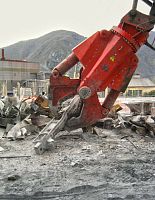 Hydraulic demolition shears Topcutfor excavatorsfor concrete