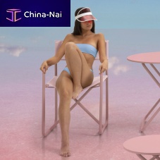 Contemporary chair TRIPoutdoorbeachindoor