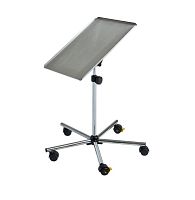 Stainless steel instrument table MEDI-SERVE Flexa