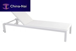 Contemporary sun lounger UNAfabricaluminumgarden