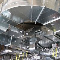 Rigid air duct galvanised steelstainless steel