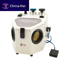 Foot-operated dental sandblaster BETA 11-tank2-tank3-tank