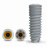 Conical dental implant BoneTrust® hex conetitaniuminternal hexagonstraight