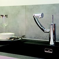 Countertop mixer tap 2900000chromed metalkitchen1-hole
