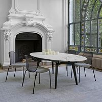 Contemporary chair UNBEAUMATINindooroutdoorfabric