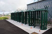Full-height turnstile TS 120 Sfor access controlfor airport
