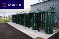 Full-height turnstile TS 120 Sfor access controlfor airport