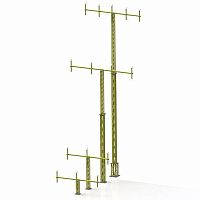 Lighting mast for airport