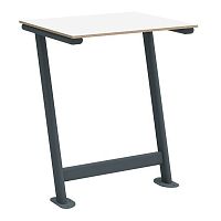 Airport table S1-TPS1-Ulaminatesteelwood